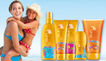 	
Avon Sun - Kids:
 -Gel Refrescante para Depués del Sol
 -Crema Solar para Niños SPF30 Fragancia Sandía
- Spray Solar Turquesa para Niños SPF30
 -Crema Solar con Multivitaminas SPF50